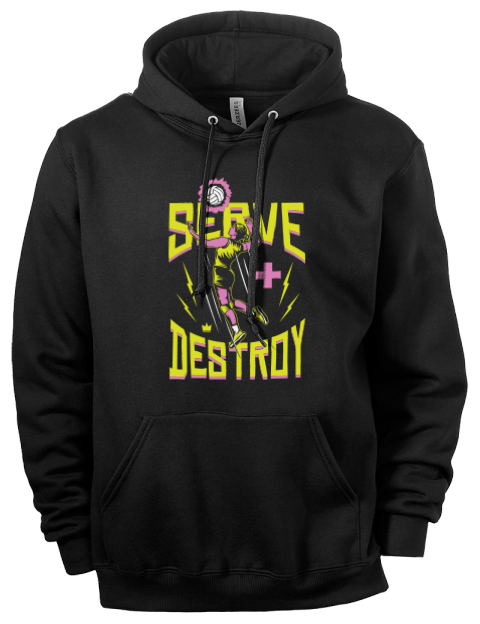 Serve & Destroy She Got Game Eco Premium Unisex Hooded Sweatshirt | Swagsta
