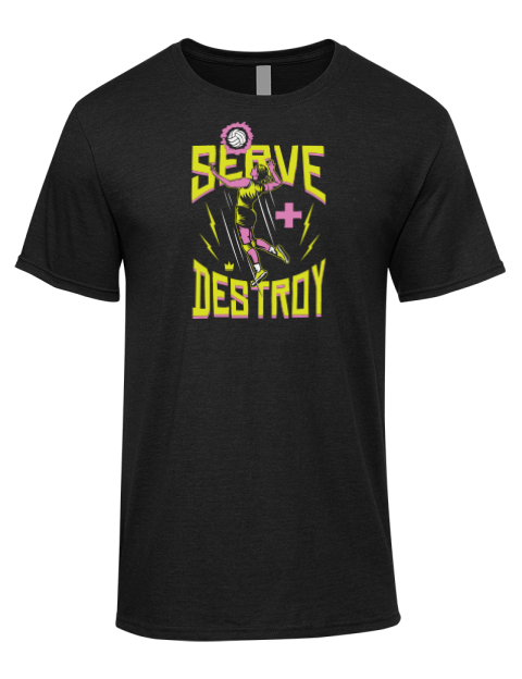 Serve & Destroy She Got Game Premium Ring-Spun Cotton Unisex T-Shirt | Swagsta