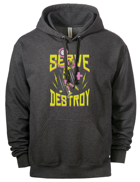 Serve & Destroy She Got Game Eco Premium Unisex Hooded Sweatshirt | Swagsta
