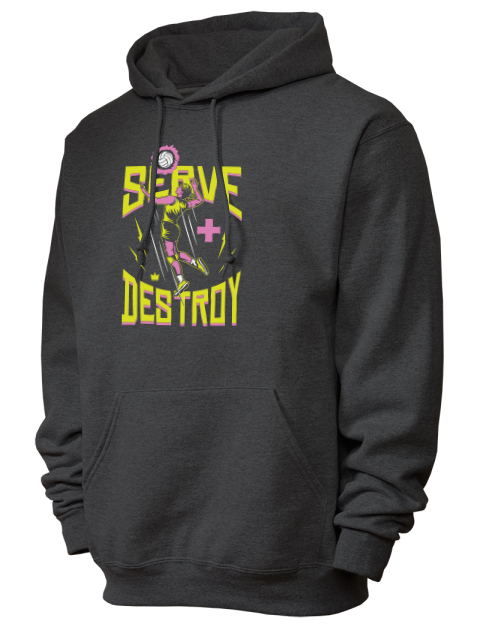Serve & Destroy She Got Game Unisex Hooded Sweatshirt | Swagsta
