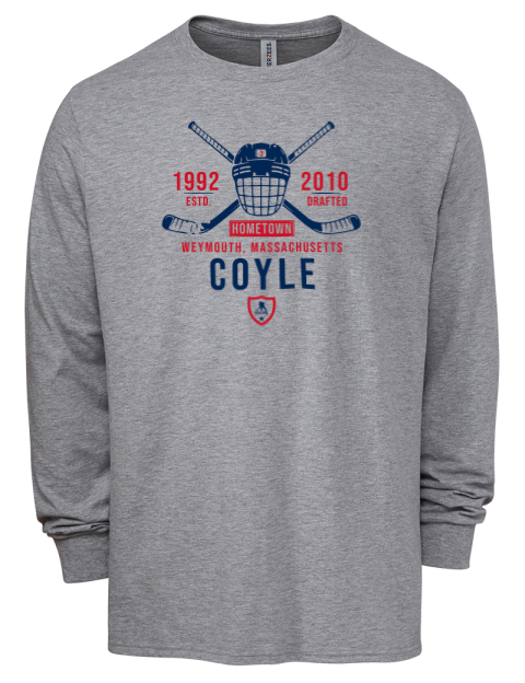 Classic Heritage Charlie Coyle Men's Premium Blend Long Sleeve-T-Shirt | Swagsta