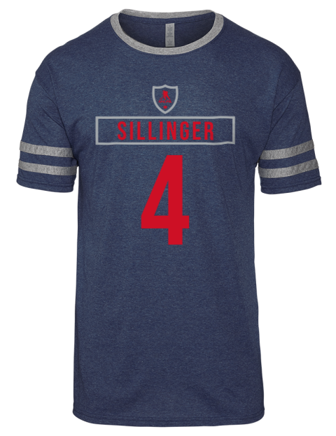 Away Jersey Cole Sillinger Men's Tri-Blend T-Shirt | Swagsta