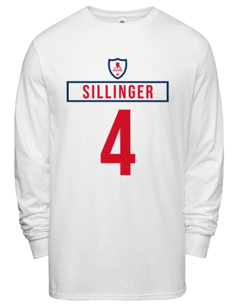 Home Jersey Cole Sillinger Men's Long-Sleeve T-Shirt | Swagsta