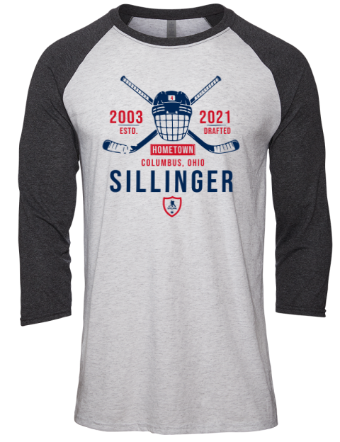Classic Heritage Cole Sillinger Unisex Premium Three-Quarter Raglan T-Shirt | Swagsta