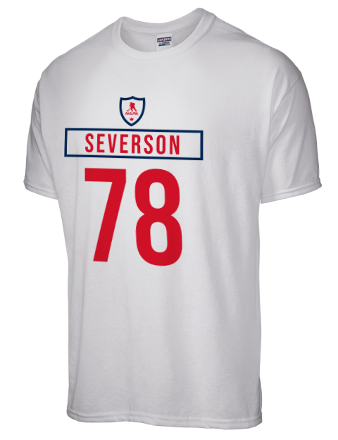 Home Jersey Damon Severson Dri-Power Unisex T-Shirt | Swagsta