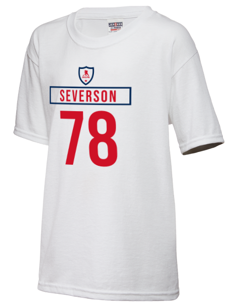 Home Jersey Damon Severson Youth T-Shirt | Swagsta
