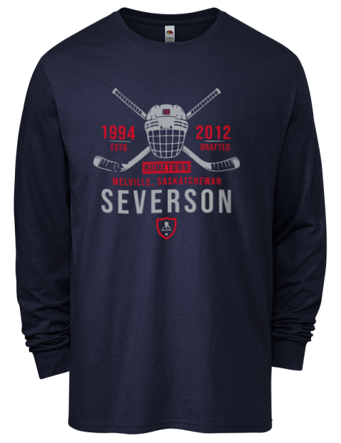 Heritage Damon Severson Men's Long-Sleeve T-Shirt | Swagsta