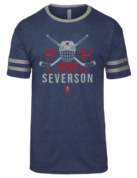 Heritage Damon Severson Men's Tri-Blend T-Shirt | Swagsta