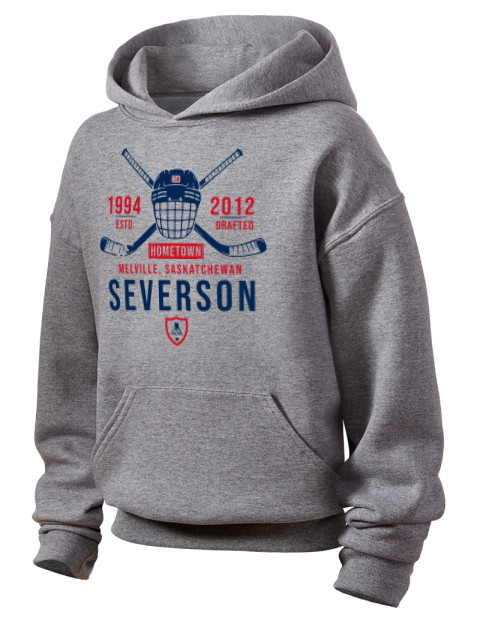 Classic Heritage Damon Severson Youth Hooded Sweatshirt | Swagsta
