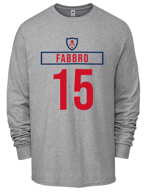 Home Jersey Dante Fabbro Men's Long-Sleeve T-Shirt | Swagsta