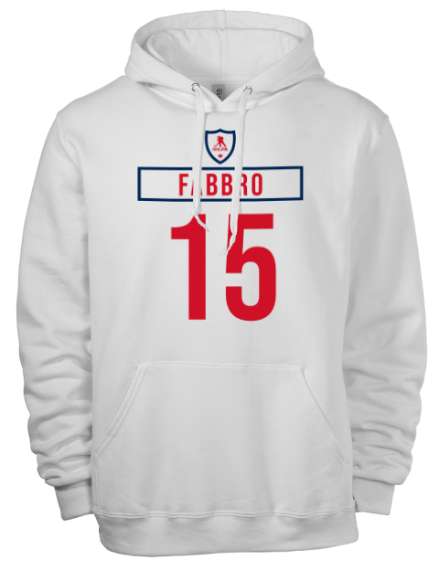 Home Jersey Dante Fabbro Eco Premium Unisex Hooded Sweatshirt | Swagsta