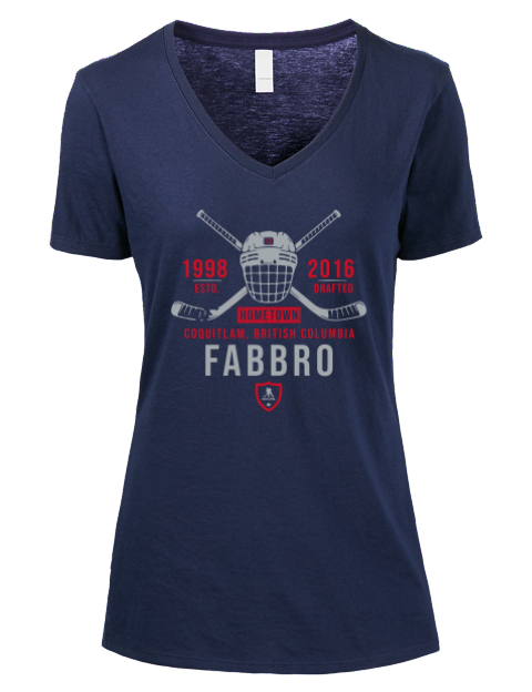 Heritage Dante Fabbro Premium Ladies V-Neck T-Shirt | Swagsta