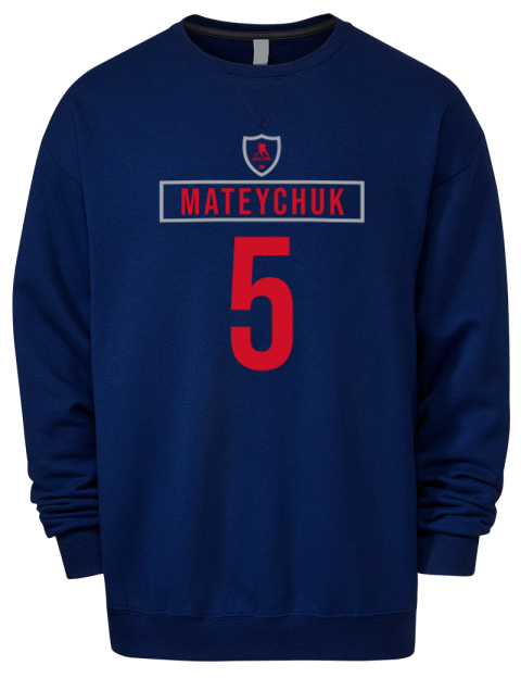 Away Jersey Denton Mateychuk Premium Unisex Crewneck Sweatshirt | Swagsta