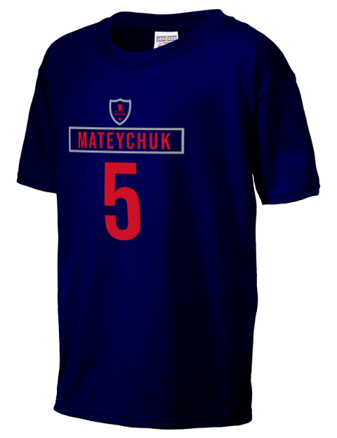 Away Jersey Denton Mateychuk Youth T-Shirt | Swagsta