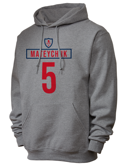 Home Jersey Denton Mateychuk Unisex Hooded Sweatshirt | Swagsta