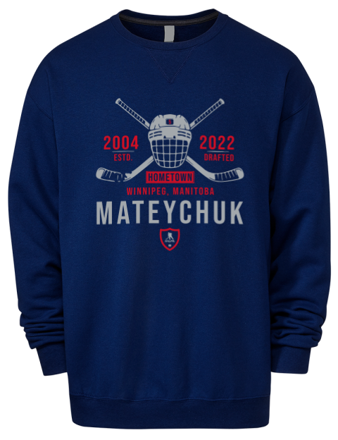 Heritage Denton Mateychuk Premium Unisex Crewneck Sweatshirt | Swagsta