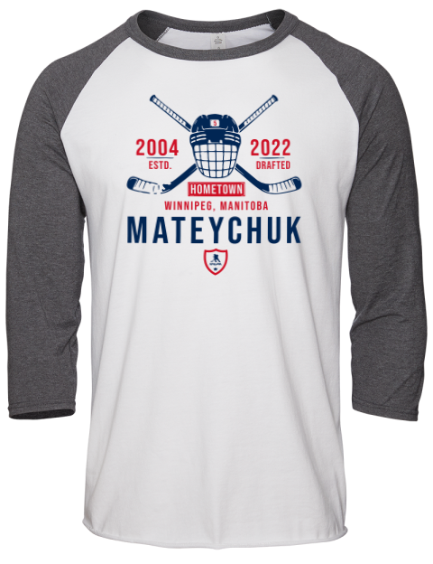 Classic Heritage Denton Mateychuk Unisex Premium Three-Quarter Raglan T-Shirt | Swagsta