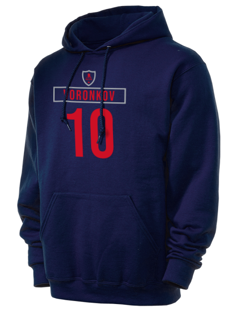 Away Jersey Dmitri Voronkov Unisex Hooded Sweatshirt | Swagsta