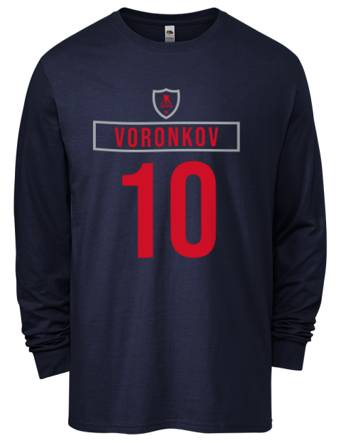 Away Jersey Dmitri Voronkov Men's Long-Sleeve T-Shirt | Swagsta
