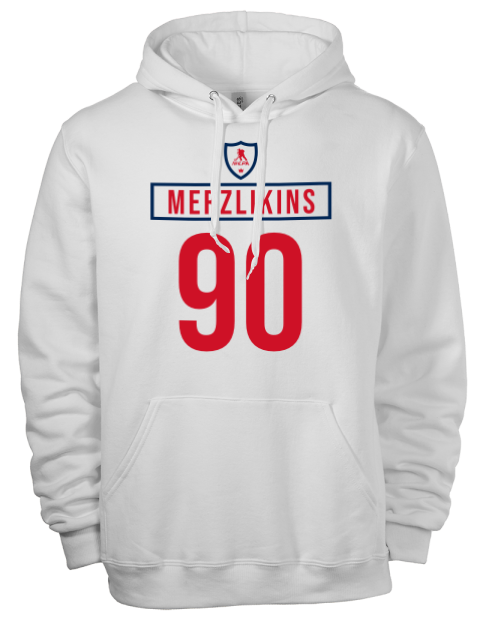 Home Jersey Elvis Merzlikins Eco Premium Unisex Hooded Sweatshirt | Swagsta