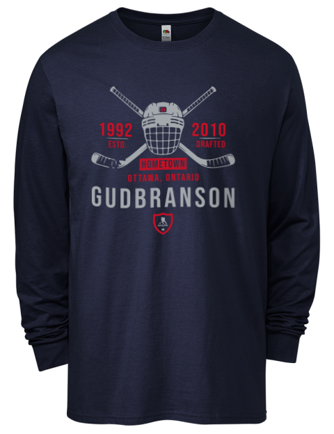 Heritage Erik Gudbranson Men's Long-Sleeve T-Shirt | Swagsta