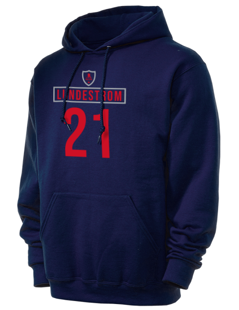 Away Jersey Isac Lundestrom Unisex Hooded Sweatshirt | Swagsta