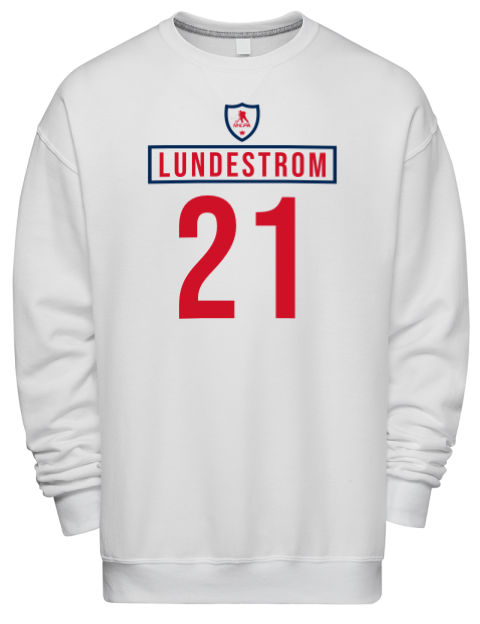 Home Jersey Isac Lundestrom Premium Unisex Crewneck Sweatshirt | Swagsta