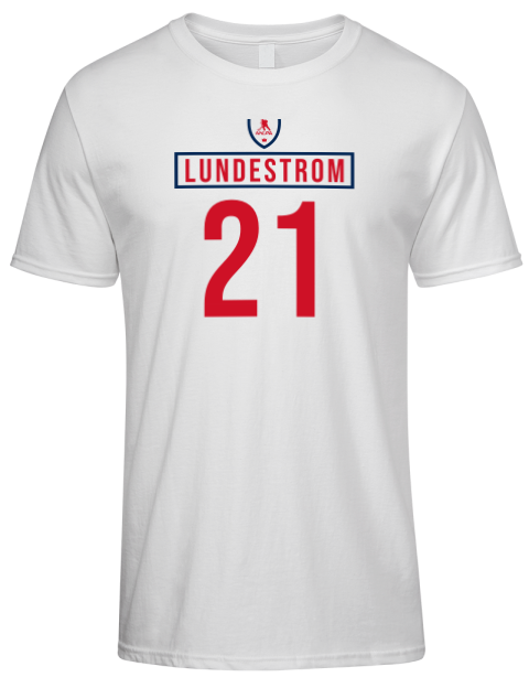 Home Jersey Isac Lundestrom Premium Ring-Spun Cotton Unisex T-Shirt | Swagsta