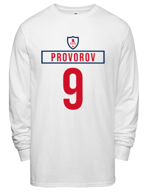 Home Jersey Ivan Provorov Men's Long-Sleeve T-Shirt | Swagsta