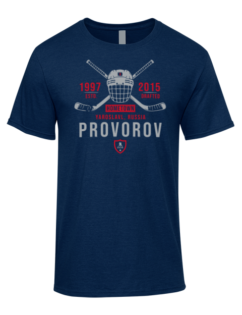 Heritage Ivan Provorov Premium Ring-Spun Cotton Unisex T-Shirt | Swagsta