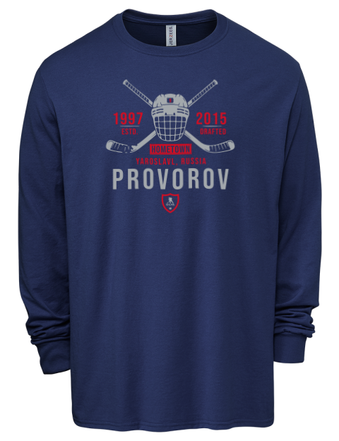 Heritage Ivan Provorov Men's Premium Blend Long Sleeve-T-Shirt | Swagsta