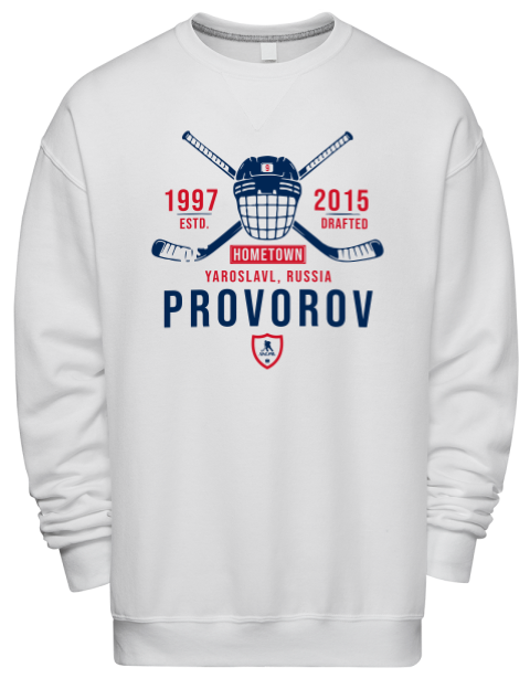 Classic Heritage Ivan Provorov Premium Unisex Crewneck Sweatshirt | Swagsta