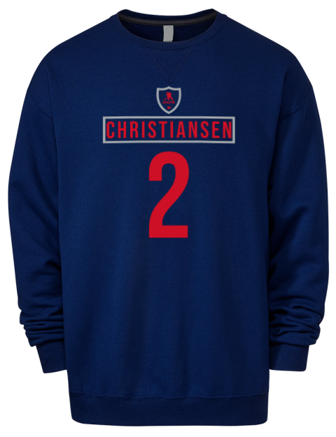 Away Jersey Jacob Christiansen Premium Unisex Crewneck Sweatshirt | Swagsta