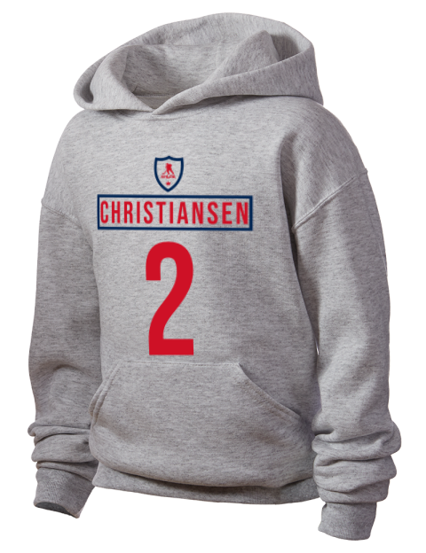 Home Jersey Jacob Christiansen Youth Hooded Sweatshirt | Swagsta