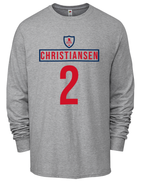 Home Jersey Jacob Christiansen Men's Long-Sleeve T-Shirt | Swagsta