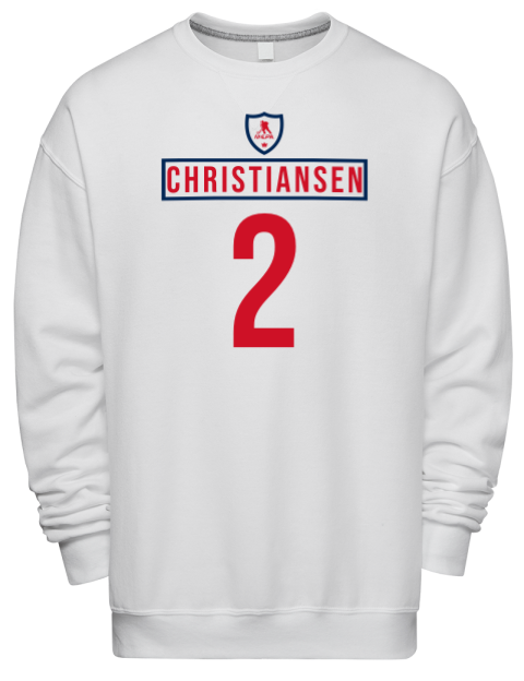 Home Jersey Jacob Christiansen Premium Unisex Crewneck Sweatshirt | Swagsta