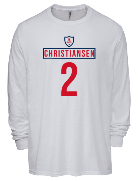 Home Jersey Jacob Christiansen Men's Premium Blend Long Sleeve-T-Shirt | Swagsta