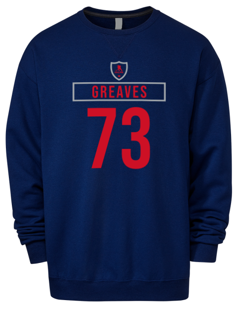 Away Jersey Jet Greaves Premium Unisex Crewneck Sweatshirt | Swagsta