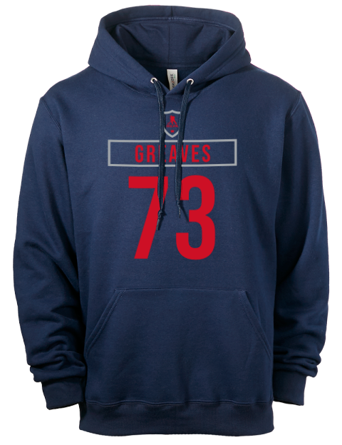 Away Jersey Jet Greaves Eco Premium Unisex Hooded Sweatshirt | Swagsta