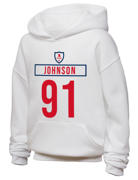 Home Jersey Kent Johnson Youth Hooded Sweatshirt | Swagsta
