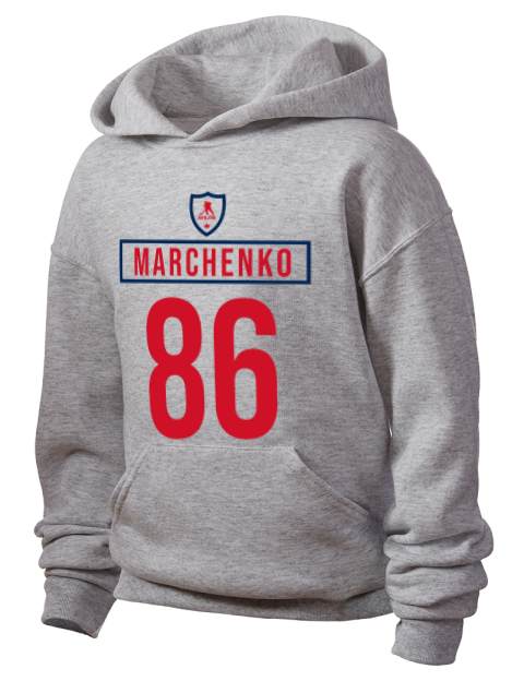 Home Jersey Kirill Marchenko Youth Hooded Sweatshirt | Swagsta
