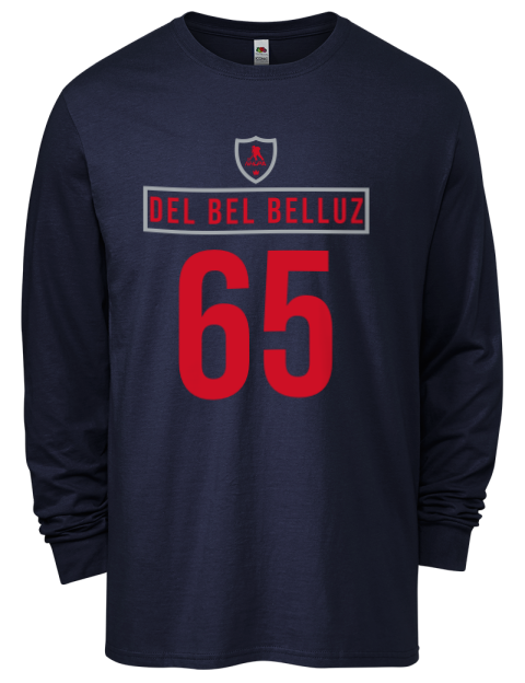 Away Jersey Luca Del Bel Belluz Men's Long-Sleeve T-Shirt | Swagsta
