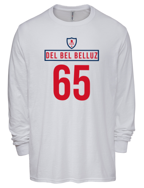 Home Jersey Luca Del Bel Belluz Men's Premium Blend Long Sleeve-T-Shirt | Swagsta