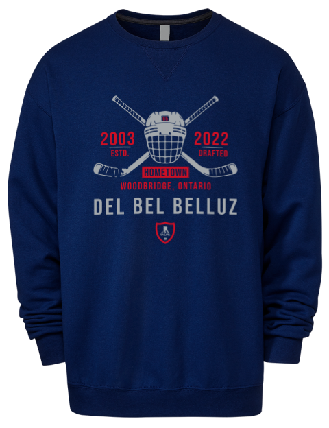 Heritage Luca Del Bel Belluz Premium Unisex Crewneck Sweatshirt | Swagsta