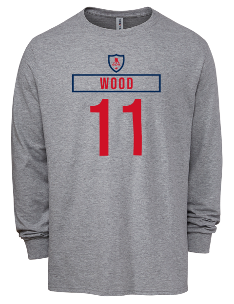Home Jersey Miles Wood Men's Premium Blend Long Sleeve-T-Shirt | Swagsta