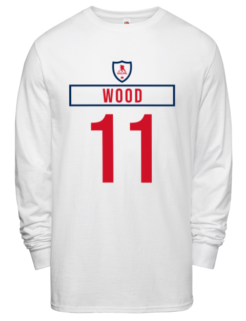 Home Jersey Miles Wood Men's Long-Sleeve T-Shirt | Swagsta