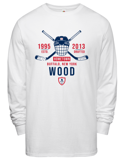 Classic Heritage Miles Wood Men's Long-Sleeve T-Shirt | Swagsta