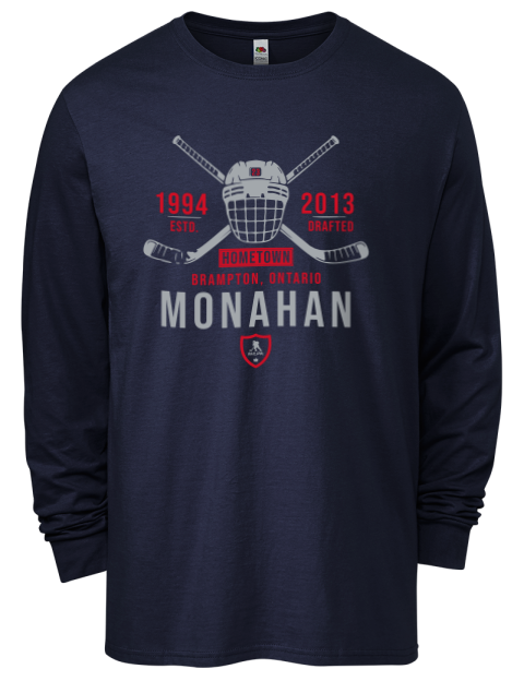 Heritage Sean Monahan Men's Long-Sleeve T-Shirt | Swagsta