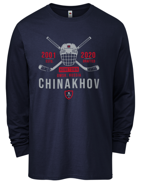 Heritage Yegor Chinakhov Men's Long-Sleeve T-Shirt | Swagsta