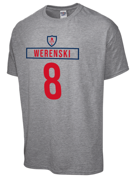 Home Jersey Zachary Werenski Dri-Power Unisex T-Shirt | Swagsta